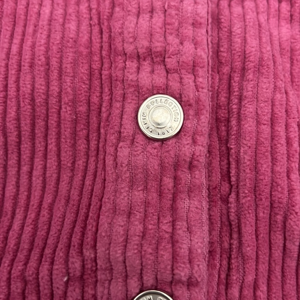 Zara Snaps Corduroy Pinafore Dress - Picture 6 of 8